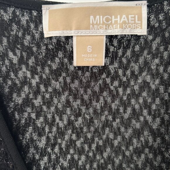 Michael Kors (MED) Black Cocktail Dress - Picture 4 of 4